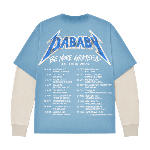 DaBaby LA Cap Layered Long Sleeve