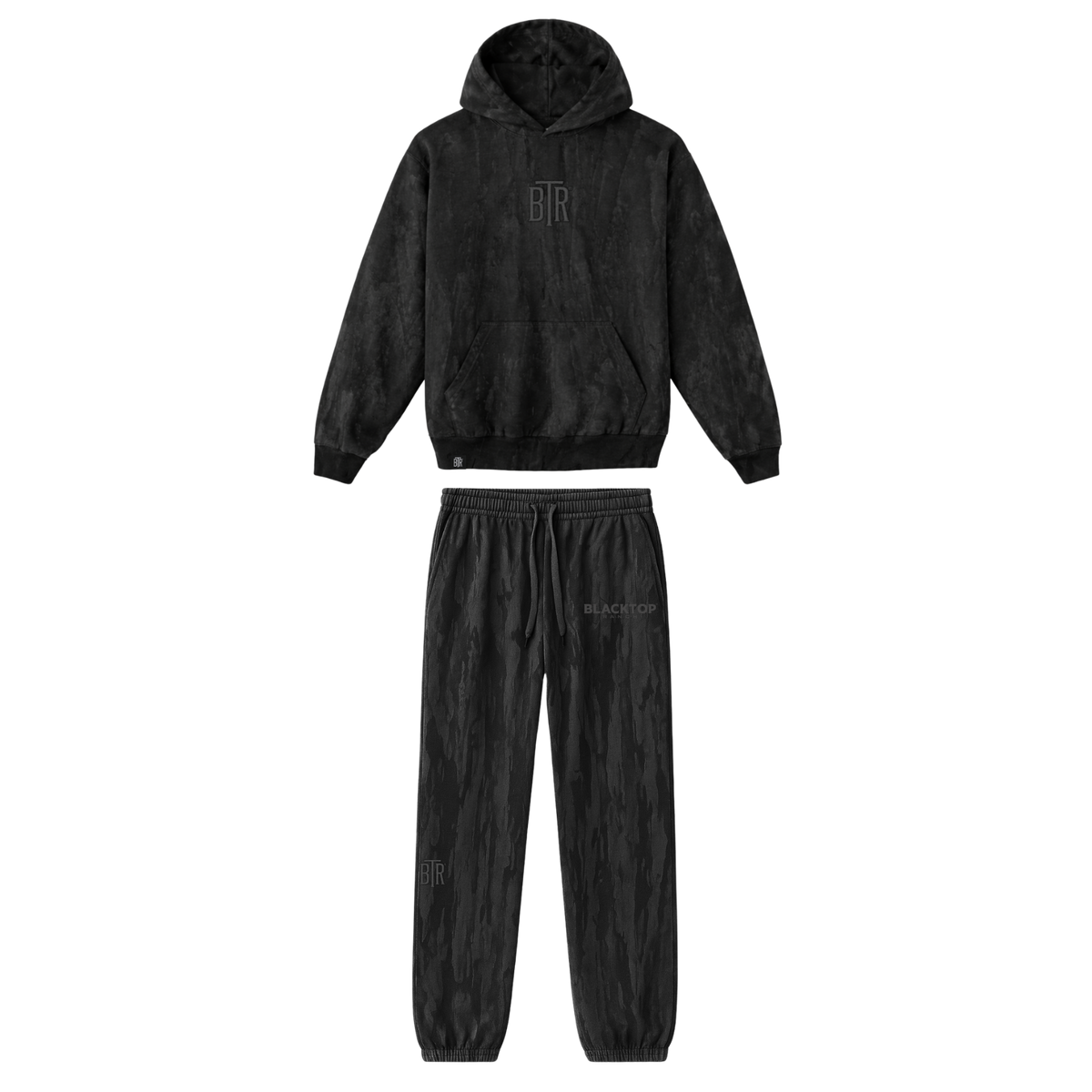BTR Drip Dye Hoodie Set