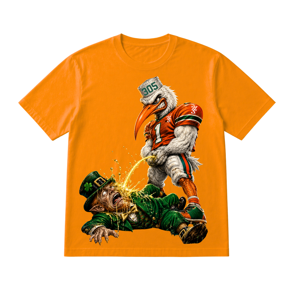 Rain On The Irish Tee