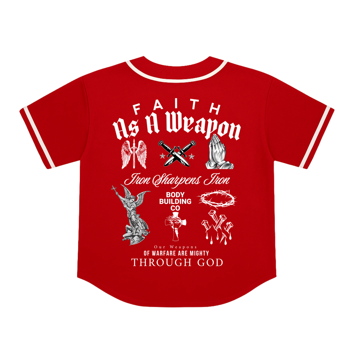 Faith As A Weapon Baseball Jersey