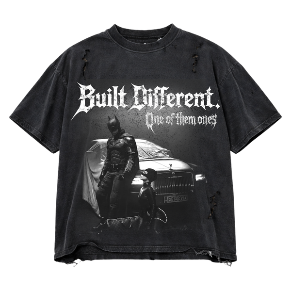 Built Different - Luxury Distressed Edge T-Shirt