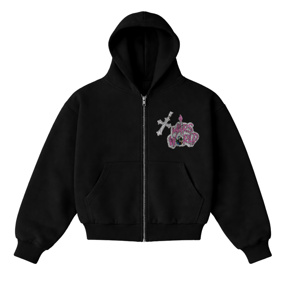 Lou Deezi Mars World Zip Hoodie