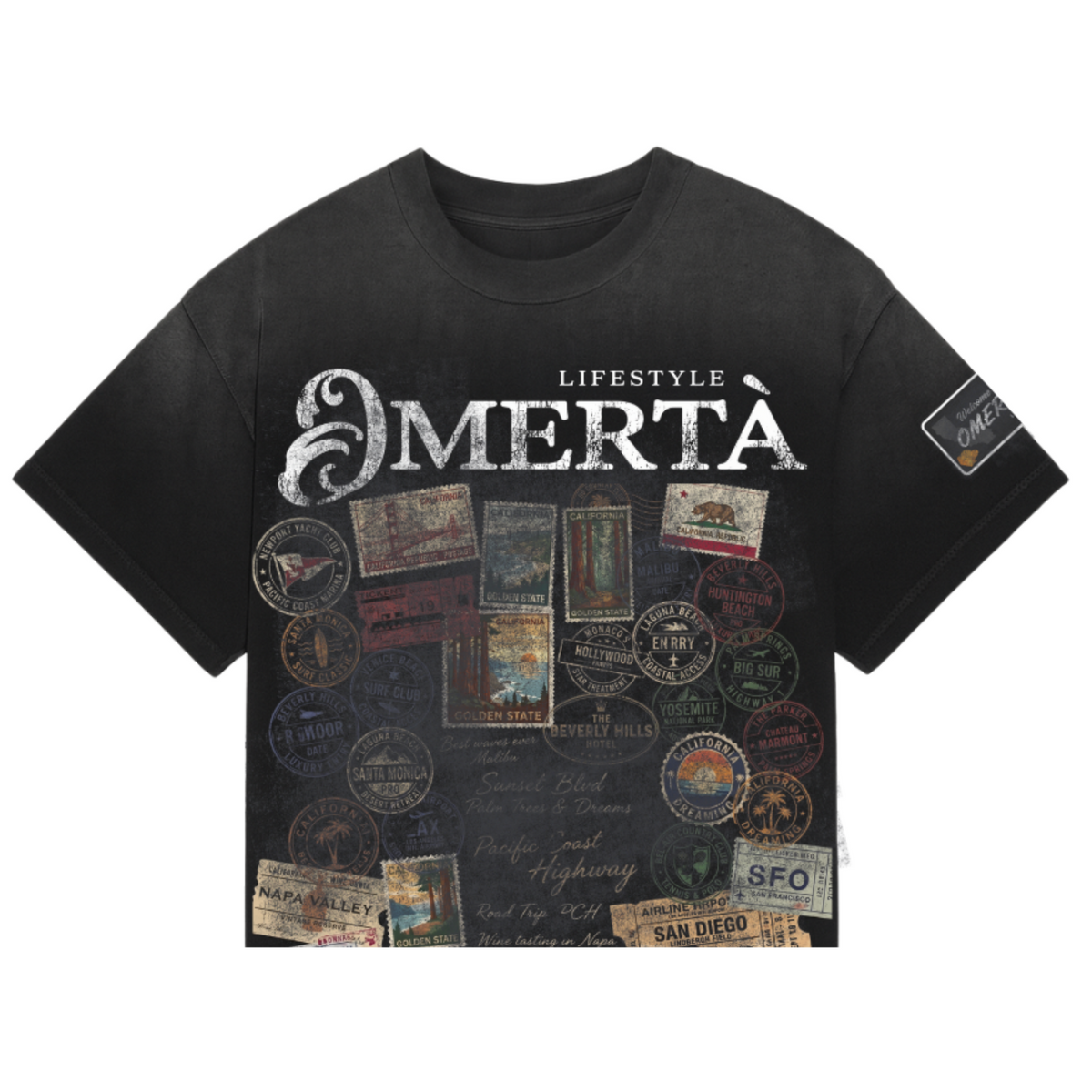 Omerta T-Shirt Potassium Dyed
