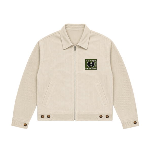 Official Patch Knit Zip Jacket