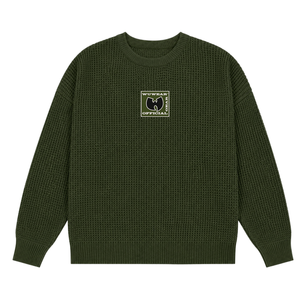 Official Patch Knit Sweater