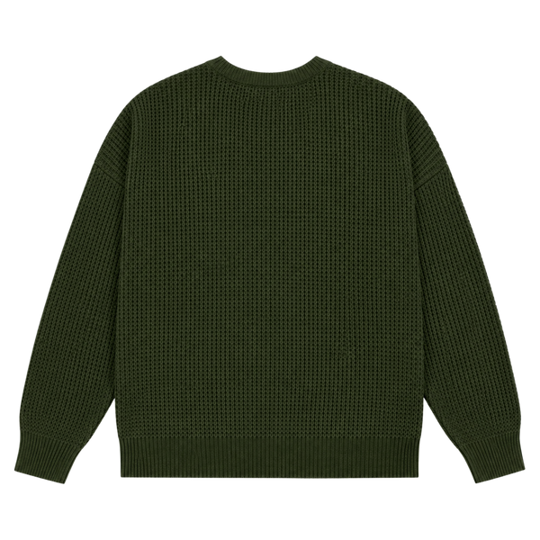 Official Patch Knit Sweater