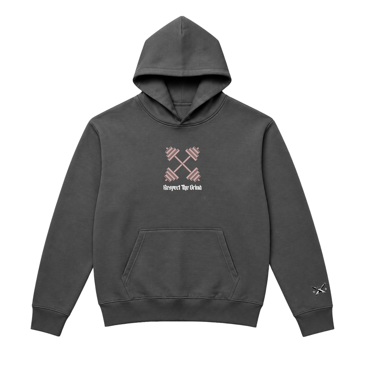 Respect The Grind Heavy French Terry Hoodie