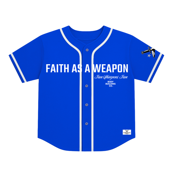 Faith As A Weapon Baseball Jersey
