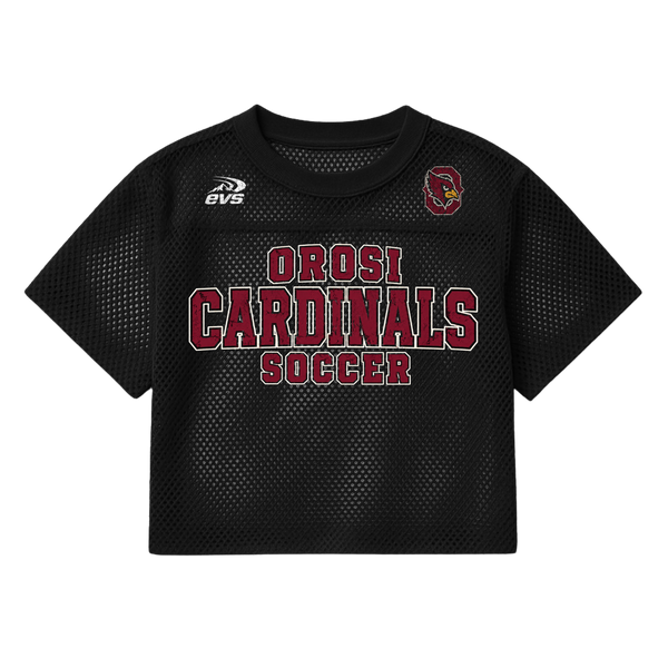 Orosi Cardinals Mesh Crop Jersey