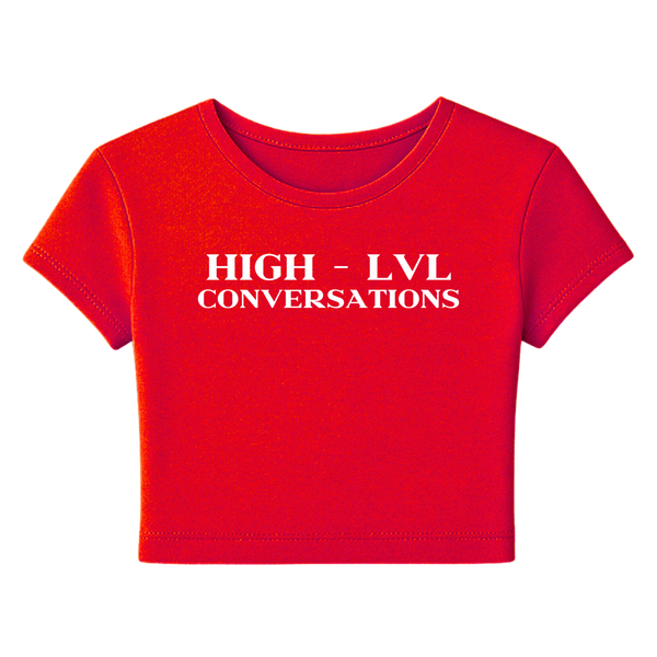 High LVL Conversations - Baby Tee