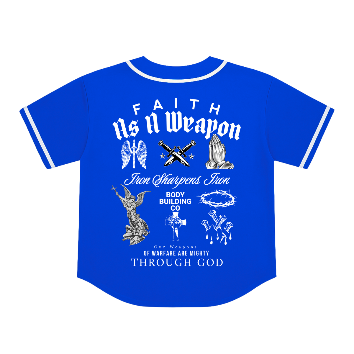 Faith As A Weapon Baseball Jersey