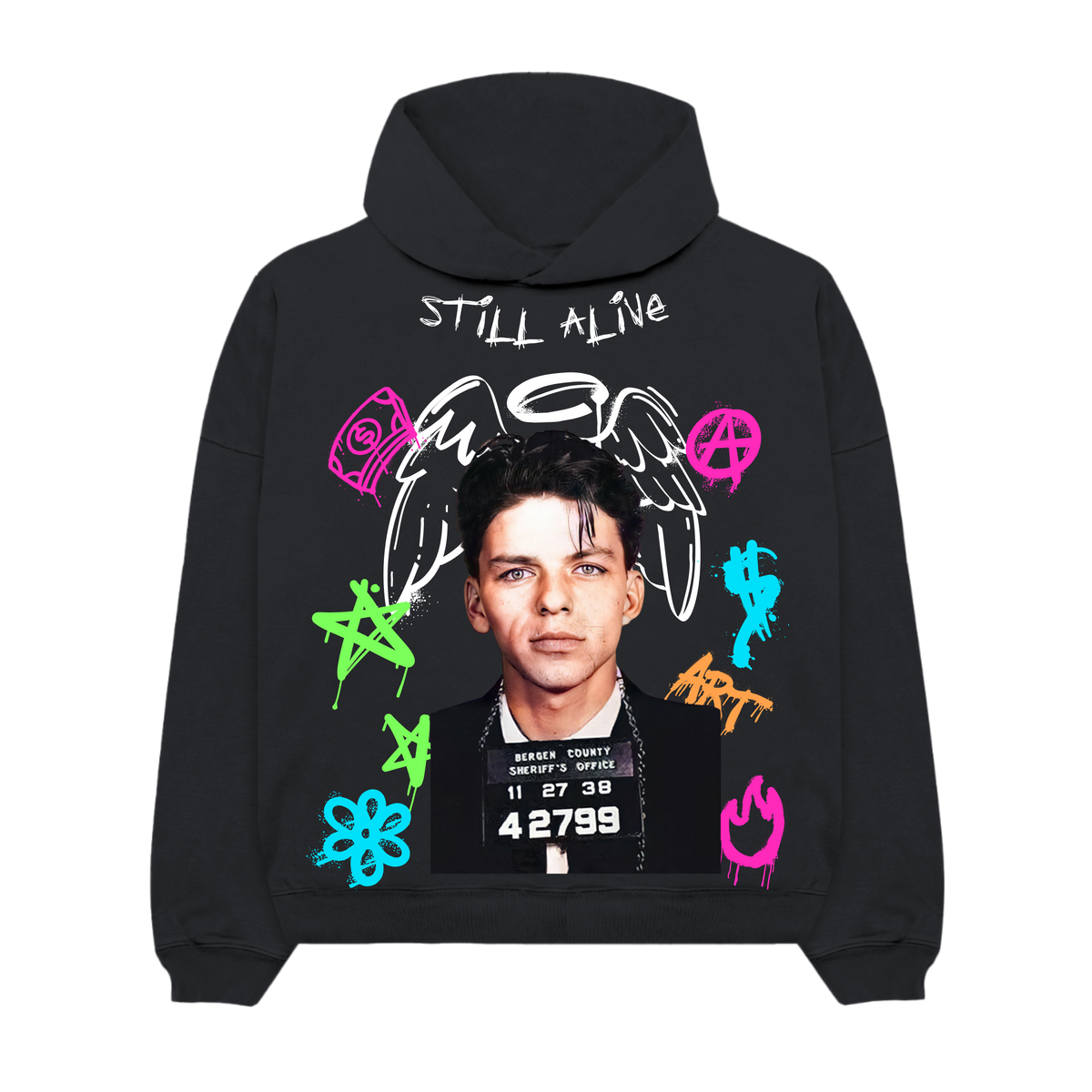 Still Alive - Frank Sinatra Ultra Luxury Heavy Hoodie