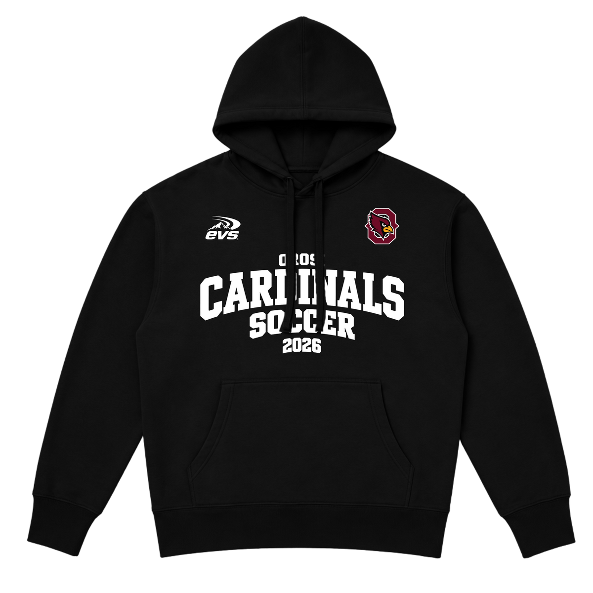 Orosi Cardinals Soccer 2026 Hoodie