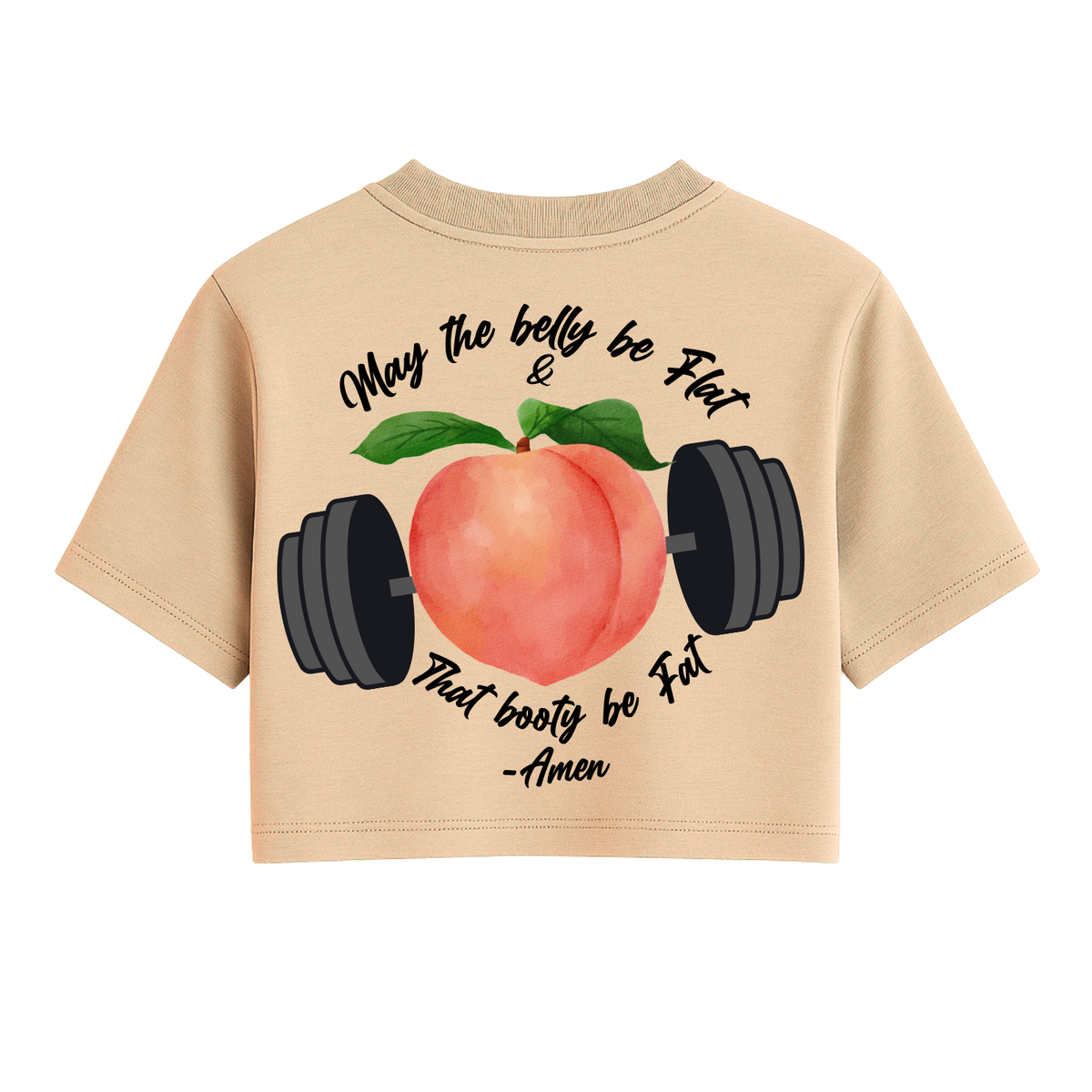 Booty On Fleek Crop Tee