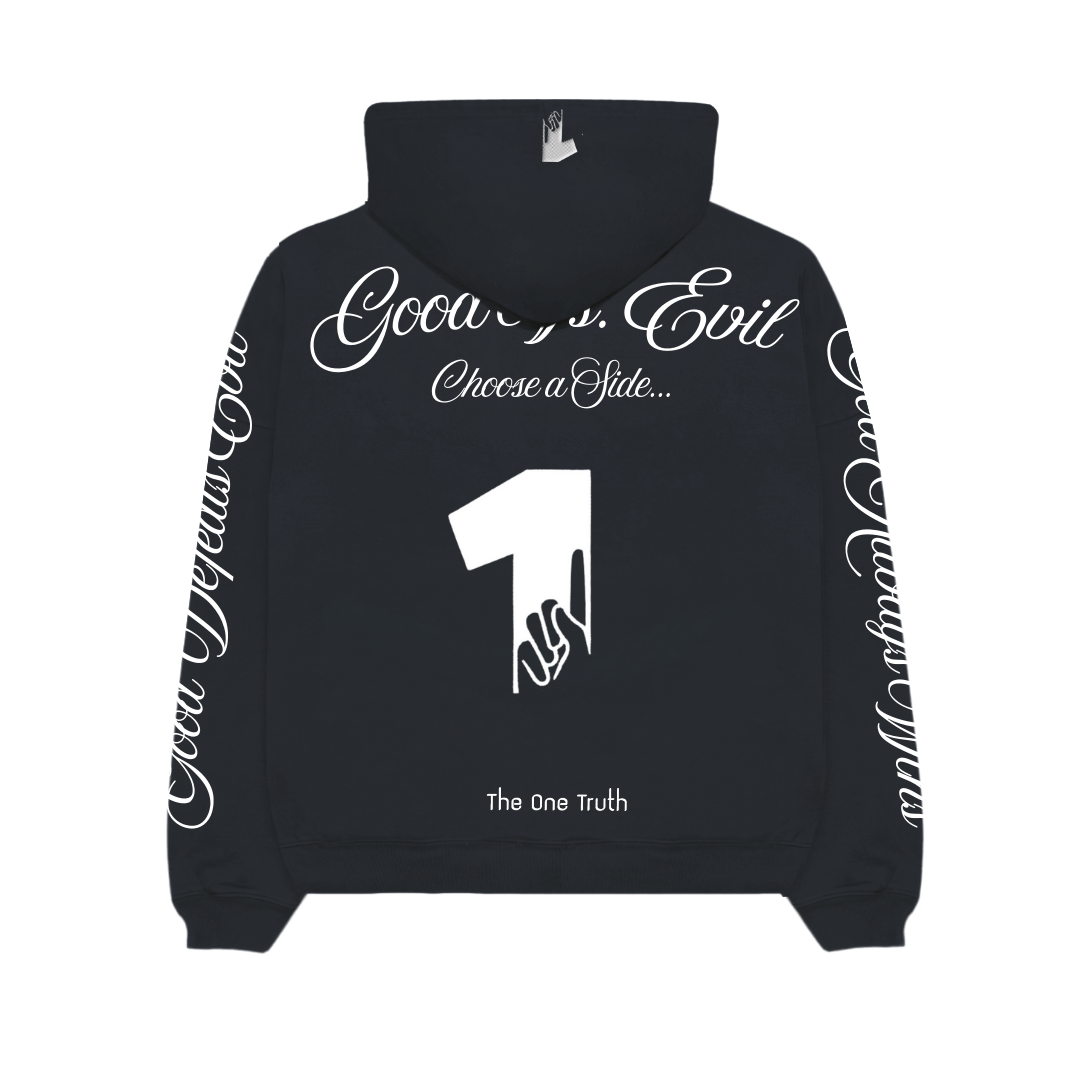 Good Vs Evil Ultra Luxury Hoodie