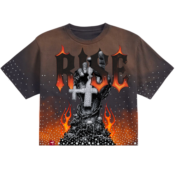 SOLD OUT - Rise - Sun Dyed Boxy T-Shirt