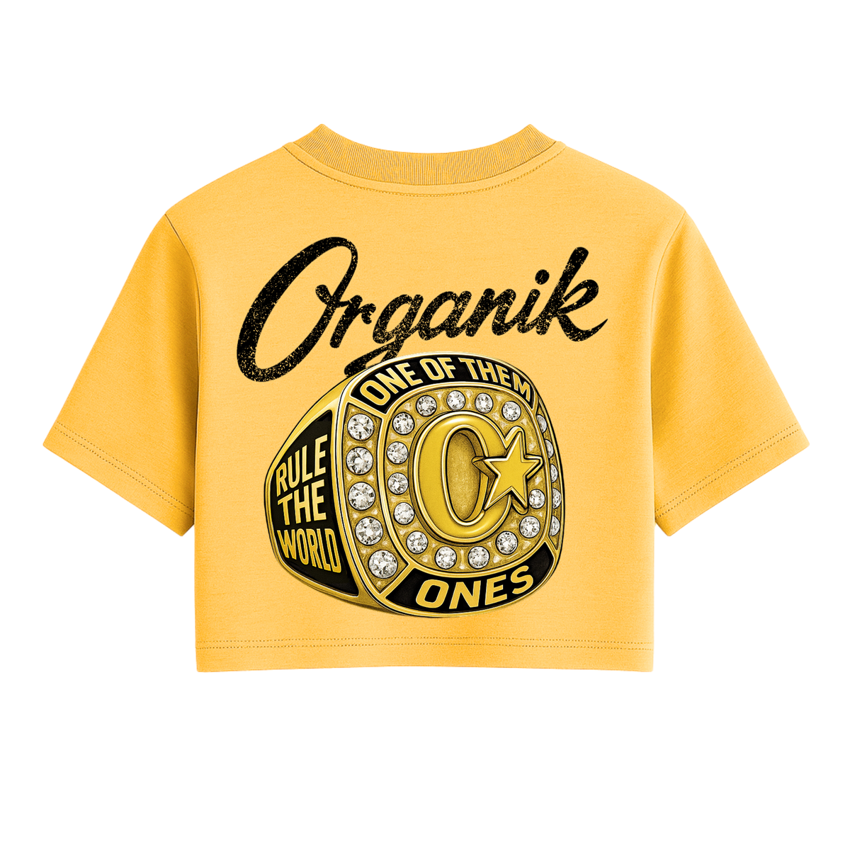 Organik Lyfestyle - Women's Crop Tee
