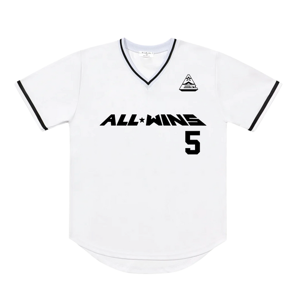 All Wins V-Neck Baseball Jersey