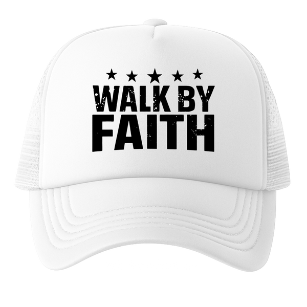 Walk By Faith Trucker Hat