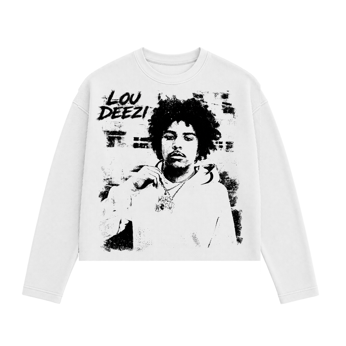 Lou Deezi Portrait Sketch Longsleeve
