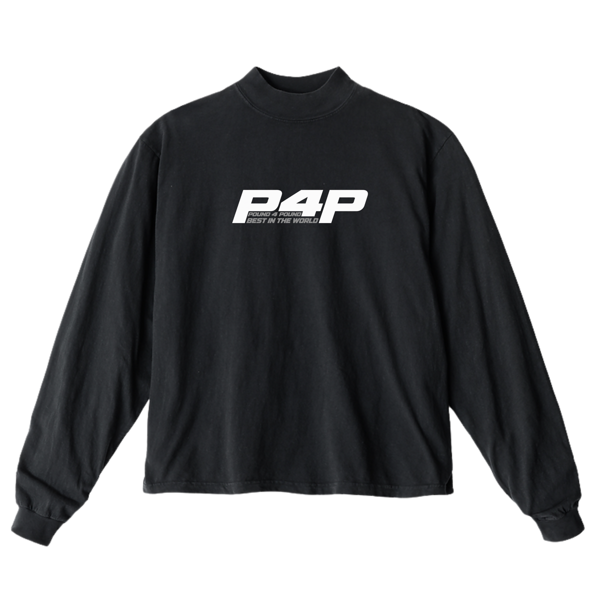 P4P Mock Neck Longsleeve