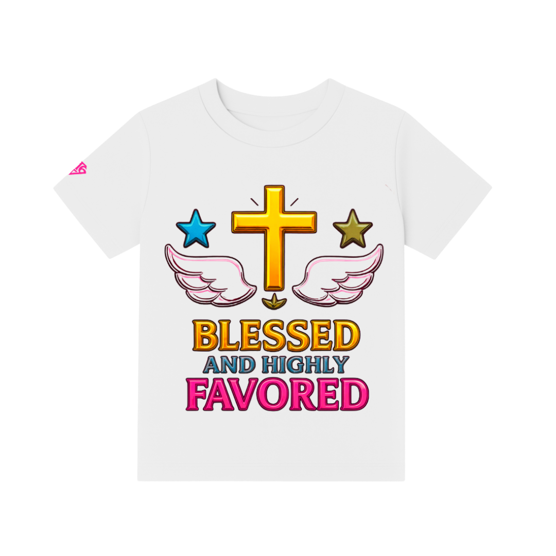 4:16 Blessed And Highly Favored Youth Tee
