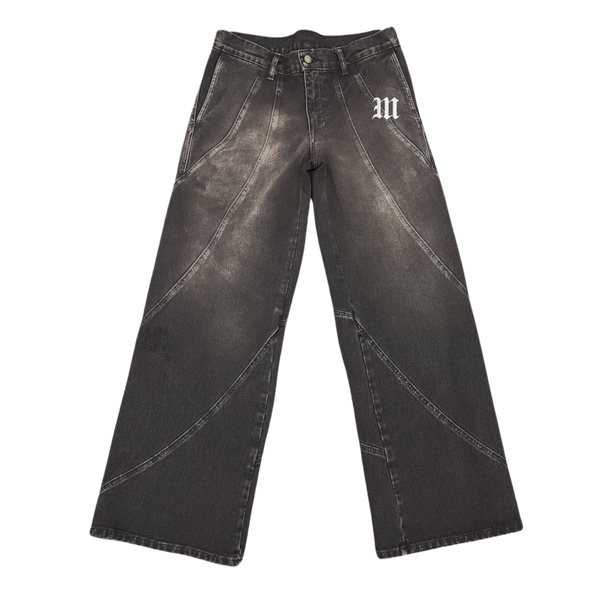 Stepper Wide Denim Pants