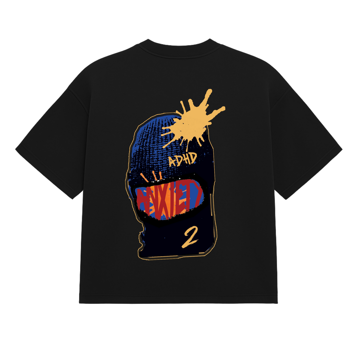 Blue Mask Tee
