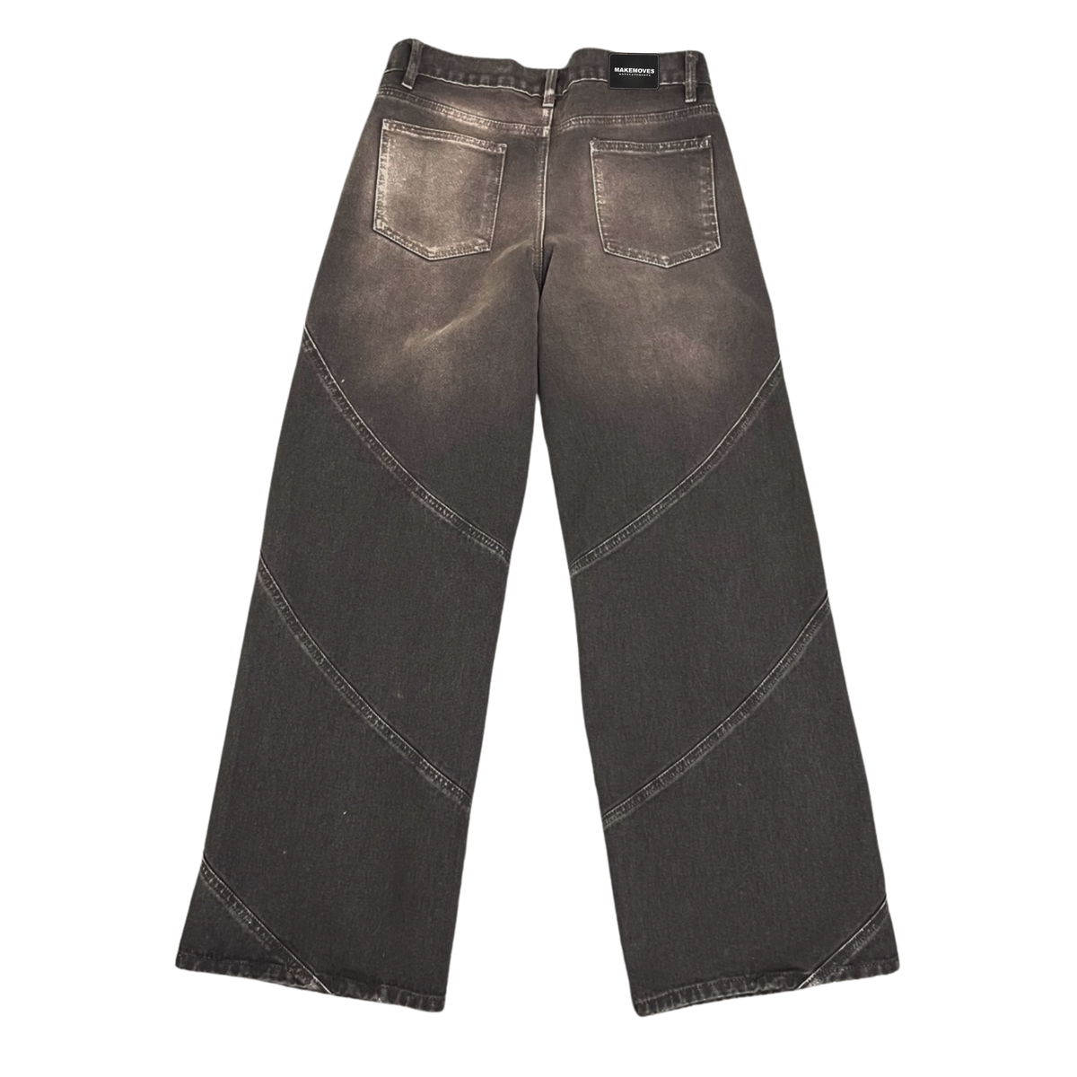 Stepper Wide Denim Pants