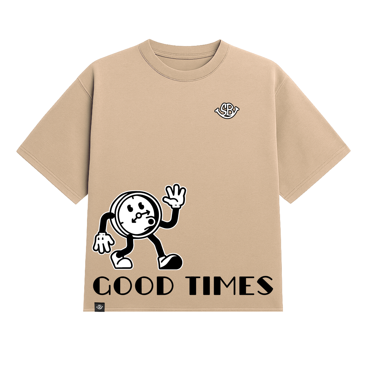 Good Times Running Clock Heavy Tee