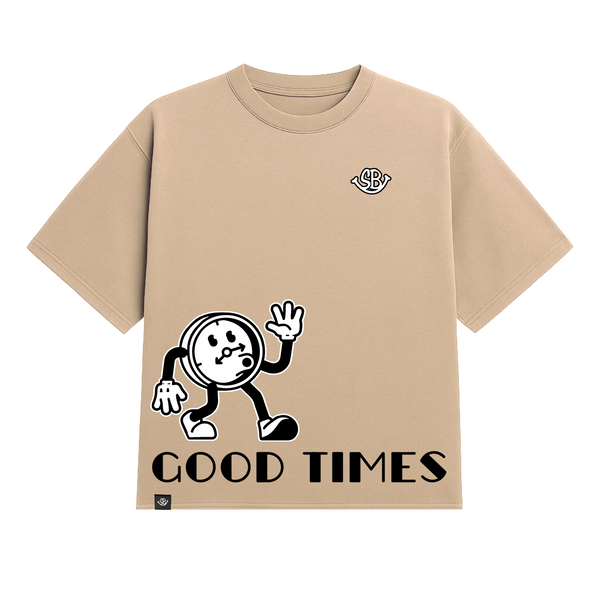 Good Times Running Clock Heavy Tee