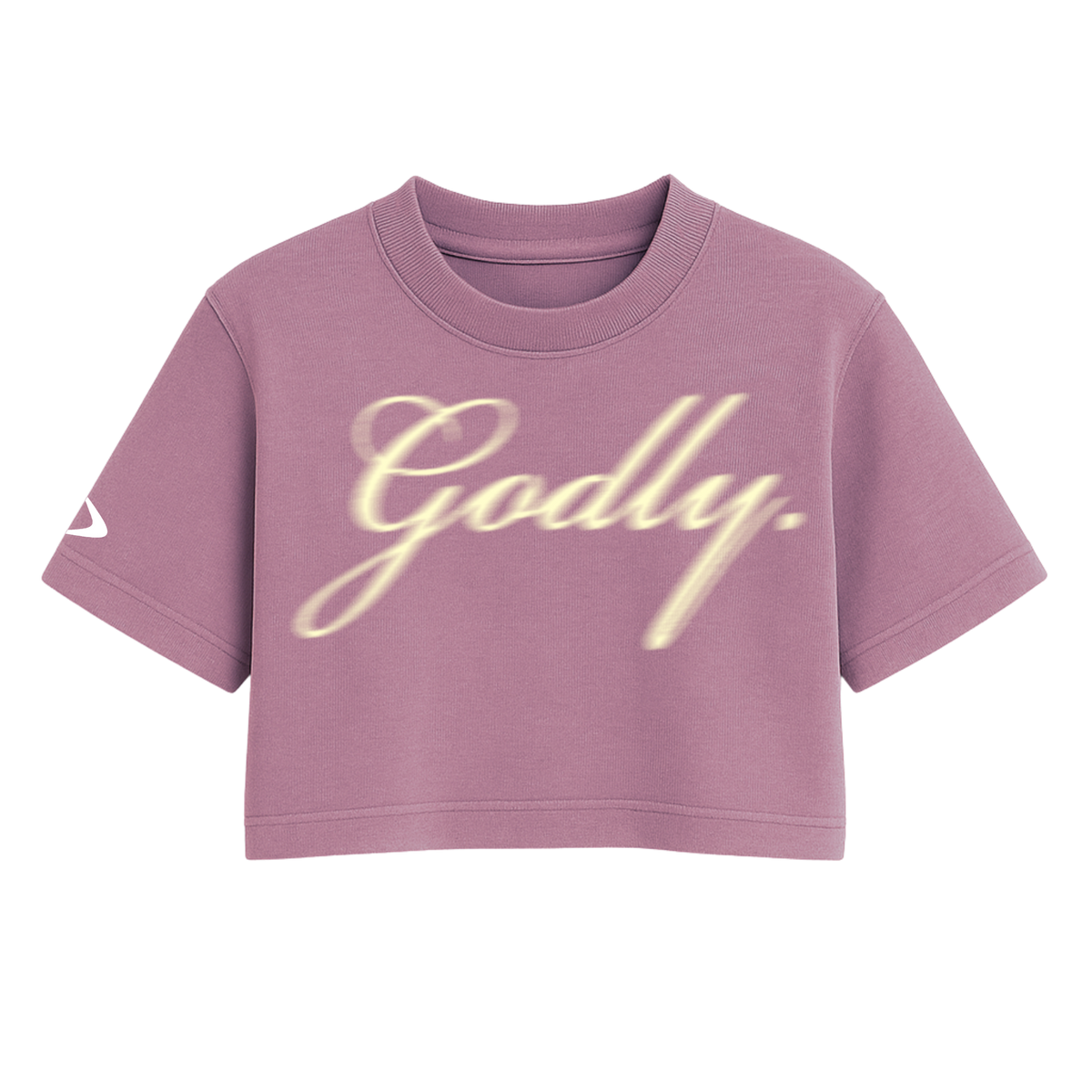 High LVL - Godly One Size Crop Tee