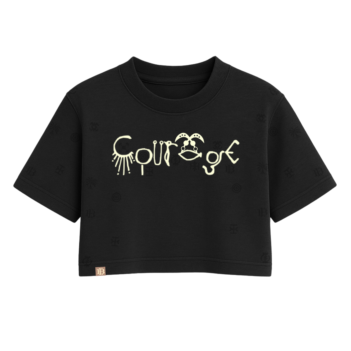 Bravery One Size Crop Tee