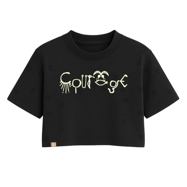 Bravery One Size Crop Tee