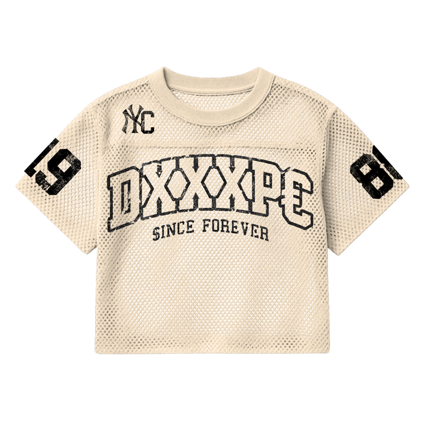 DXPE NYC Mesh Jersey Top