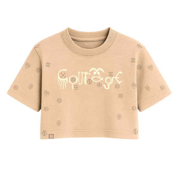 Bravery One Size Crop Tee
