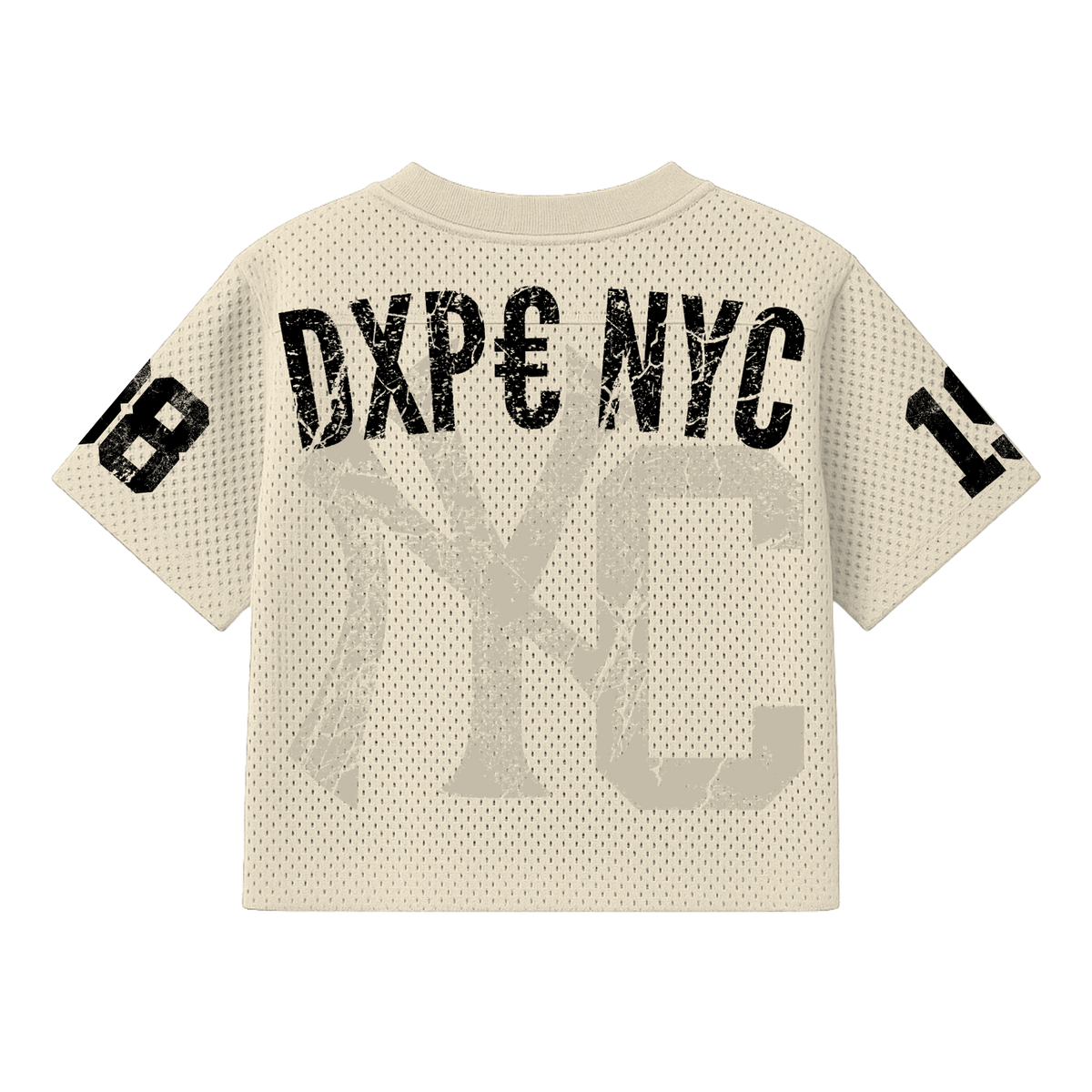 DXPE NYC Mesh Jersey Top