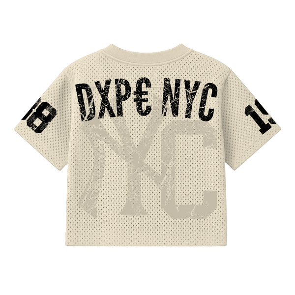 DXPE NYC Mesh Jersey Top