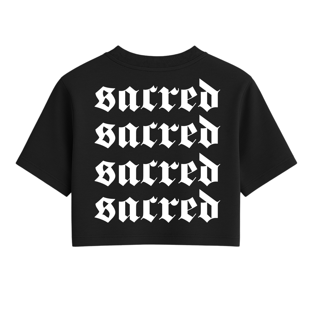 Sacred 7 - Goddess One Size Crop Tee