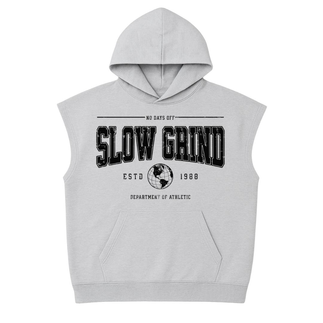 Slow Grind Sleeveless Hoodie - Department Of Athletics