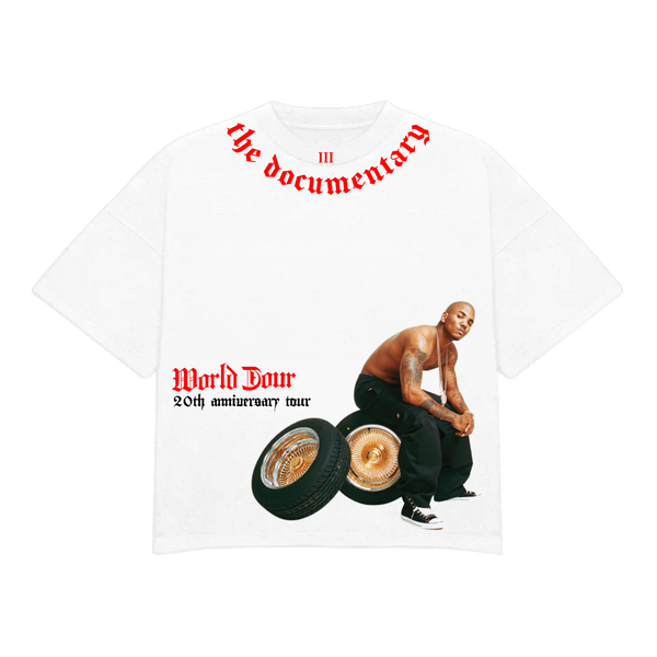 The Documentary World Tour Retro Heavy Tee