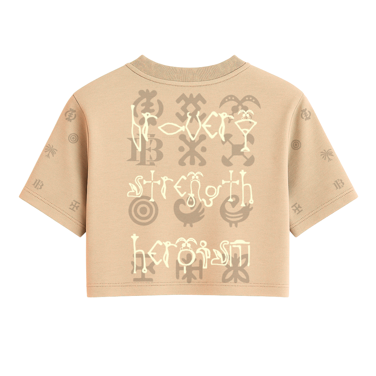 Bravery One Size Crop Tee