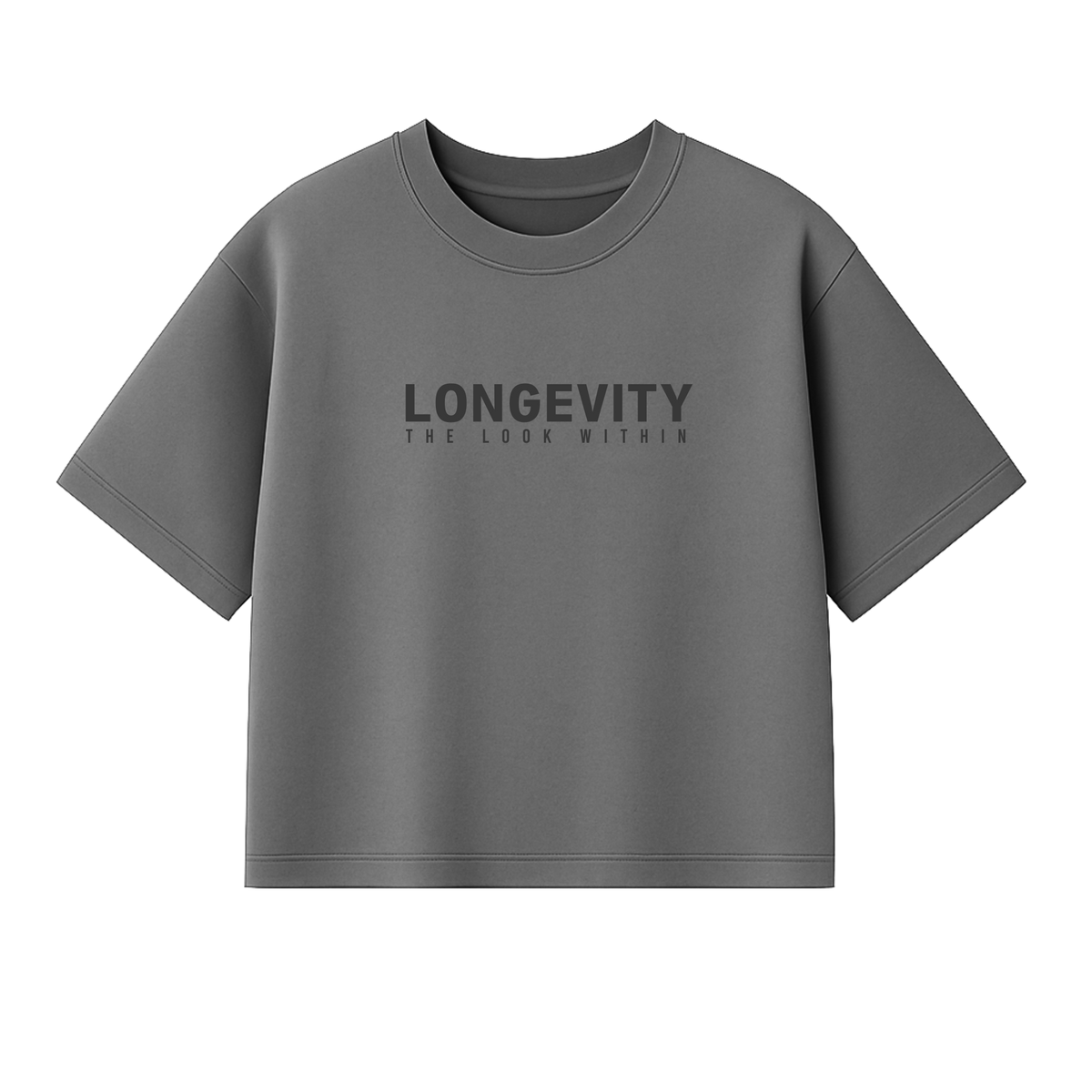 The Look Within Premium Boxy Crop T-Shirt