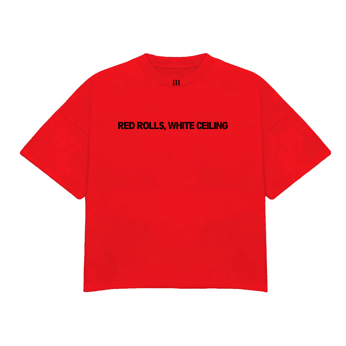 The Documentary Red Rolls, White Ceiling Heavy Tee