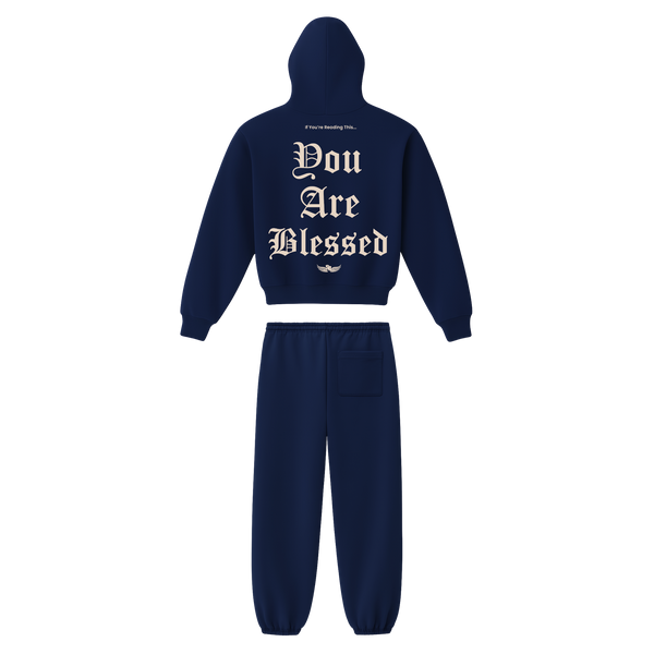 Stay Blessed - You Are Blessed Garment Dyed Hoodie Set