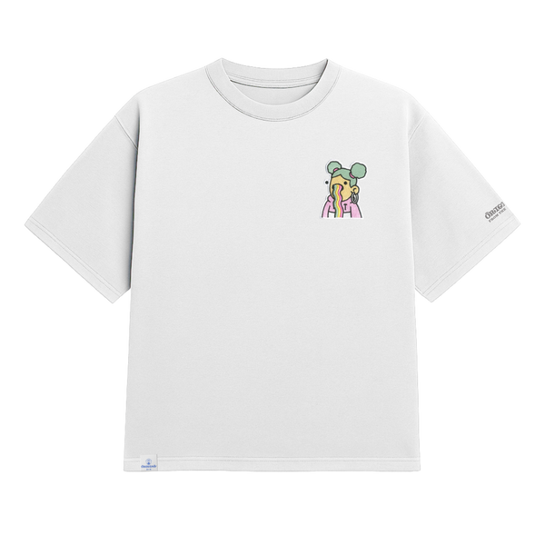 Earth Origins - Girl Doodle Patch Heavy Tee