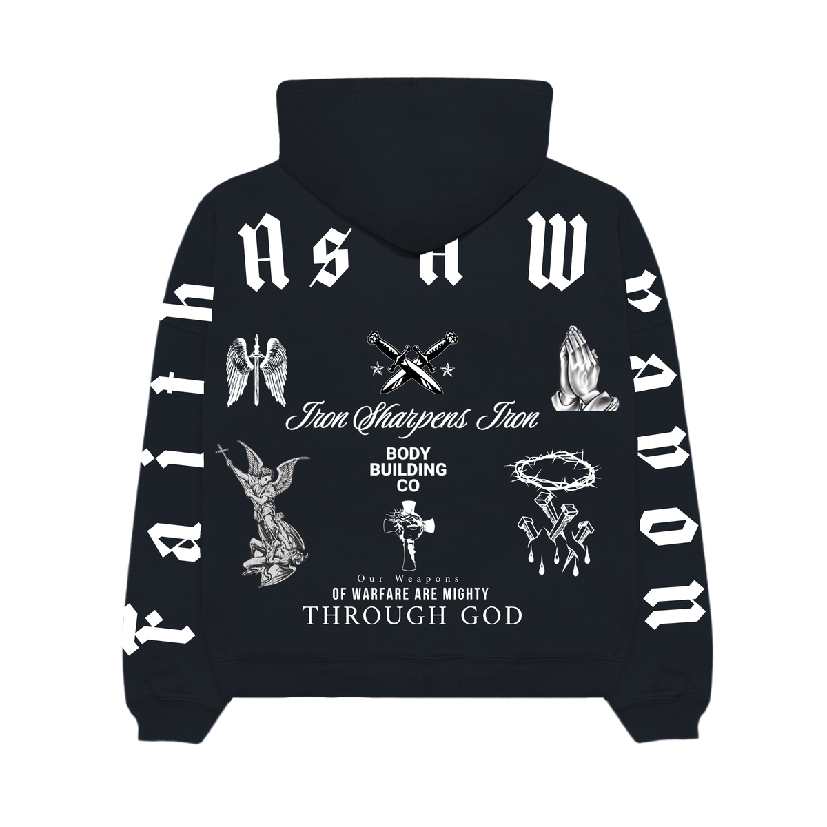 Faith As A Weapon Ultra Luxury Hoodie