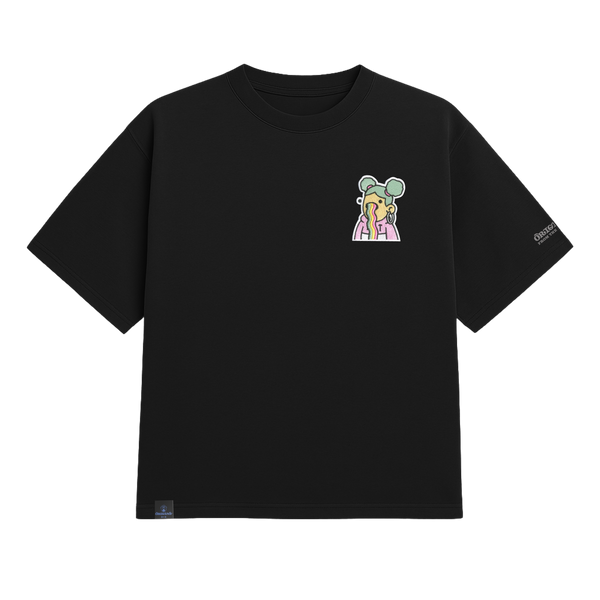 Earth Origins - Girl Doodle Patch Heavy Tee