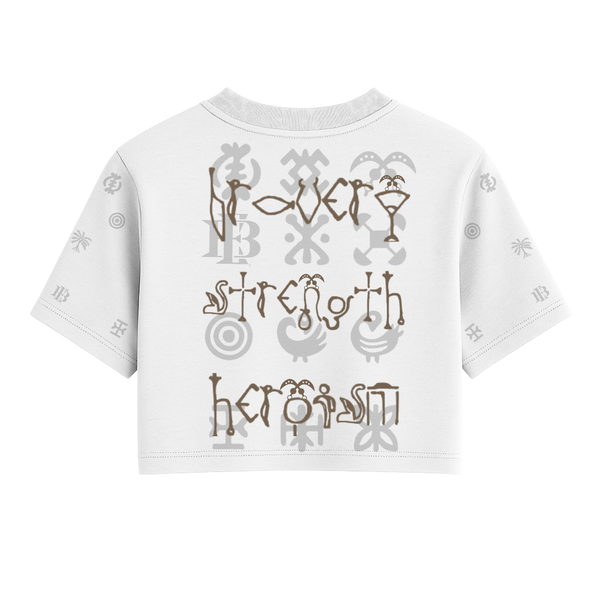 Bravery One Size Crop Tee
