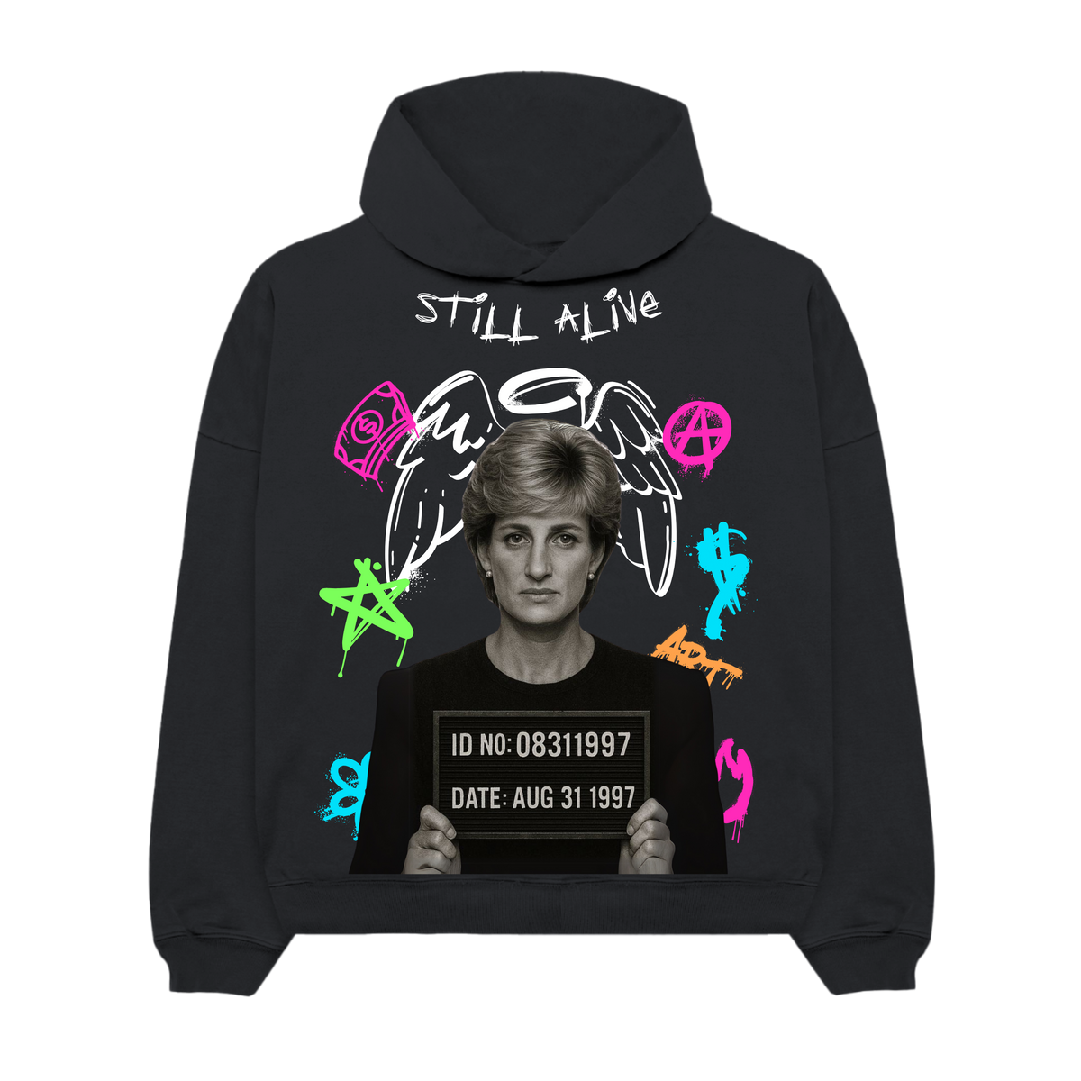 Still Alive - Diana Ultra Luxury Heavy Hoodie